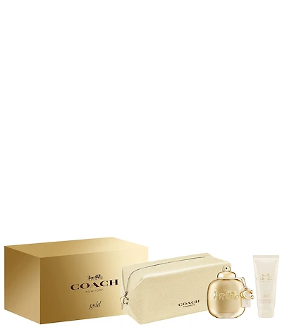 COACH Gold Parfum 3-Piece Gift Set