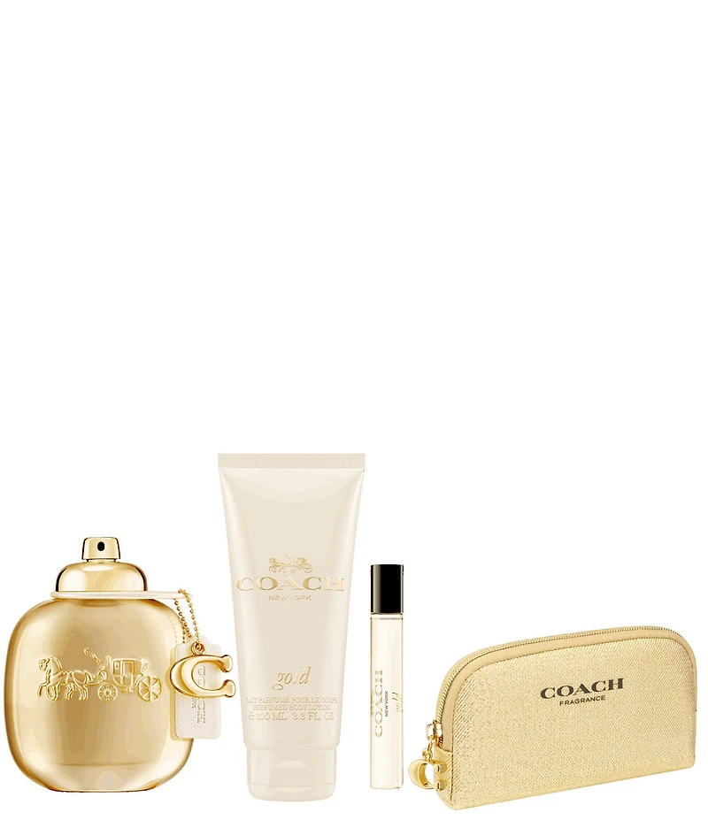 COACH Gold Parfum 4-Piece Gift Set