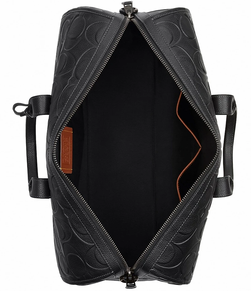 COACH Gotham 45 Maxi Signature Leather Duffle Bag