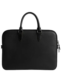 COACH Gotham Pebble Leather Slim Briefcase