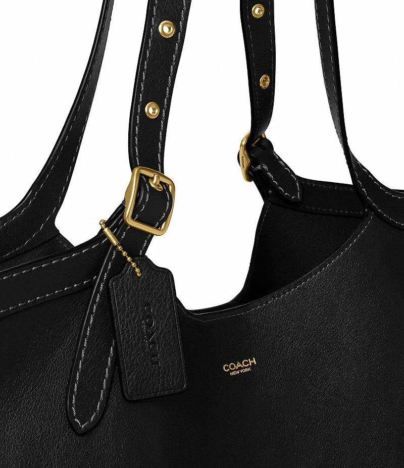 COACH Gramercy Buckle Detail Oversized Tote