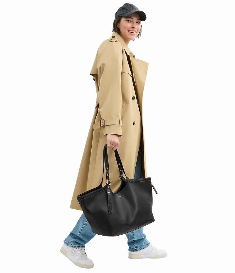 COACH Gramercy Buckle Detail Oversized Tote