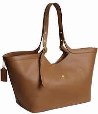 COACH Gramercy Buckle Detail Oversized Tote