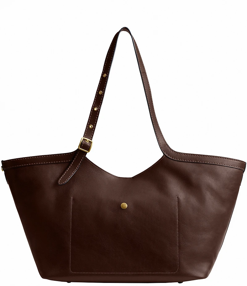 COACH Gramercy Buckle Detail Oversized Tote