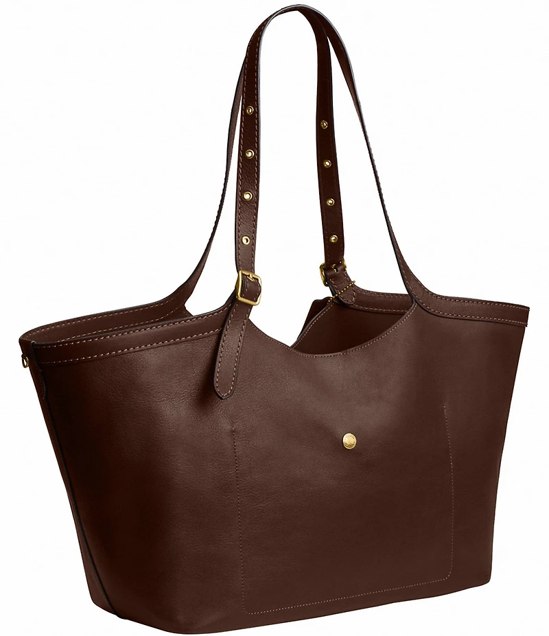 COACH Gramercy Buckle Detail Oversized Tote