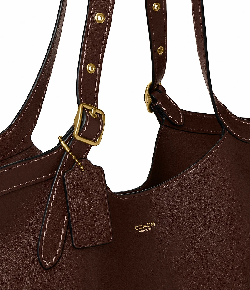 COACH Gramercy Buckle Detail Oversized Tote