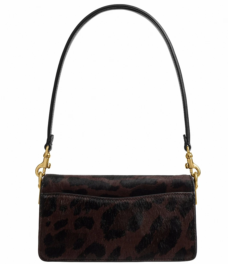 COACH Haircalf Leopard Tabby 20 Shoulder Bag