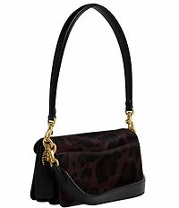 COACH Haircalf Leopard Tabby 20 Shoulder Bag
