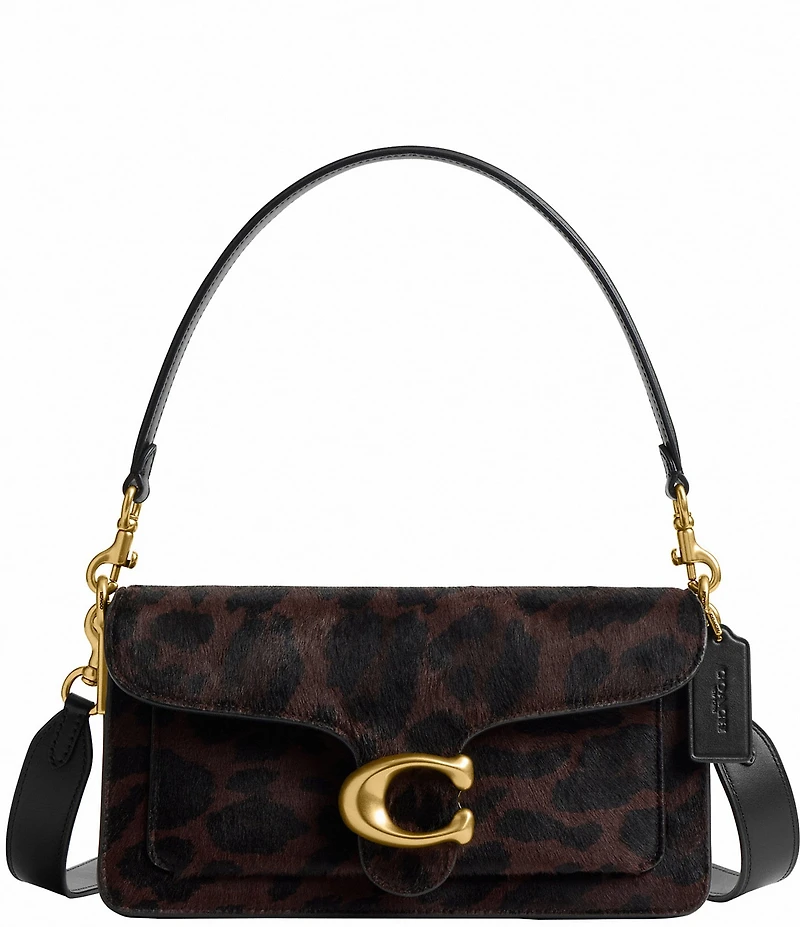COACH Tabby 26 Haircalf Leopard Shoulder Bag