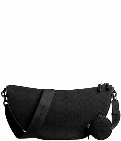 COACH Hall Soft Sling Bag 45 In Signature Jacquard