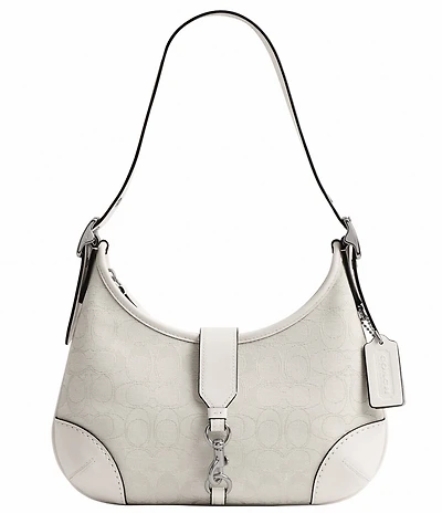 COACH Hampton Hobo Signature Jacquard Shoulder Bag
