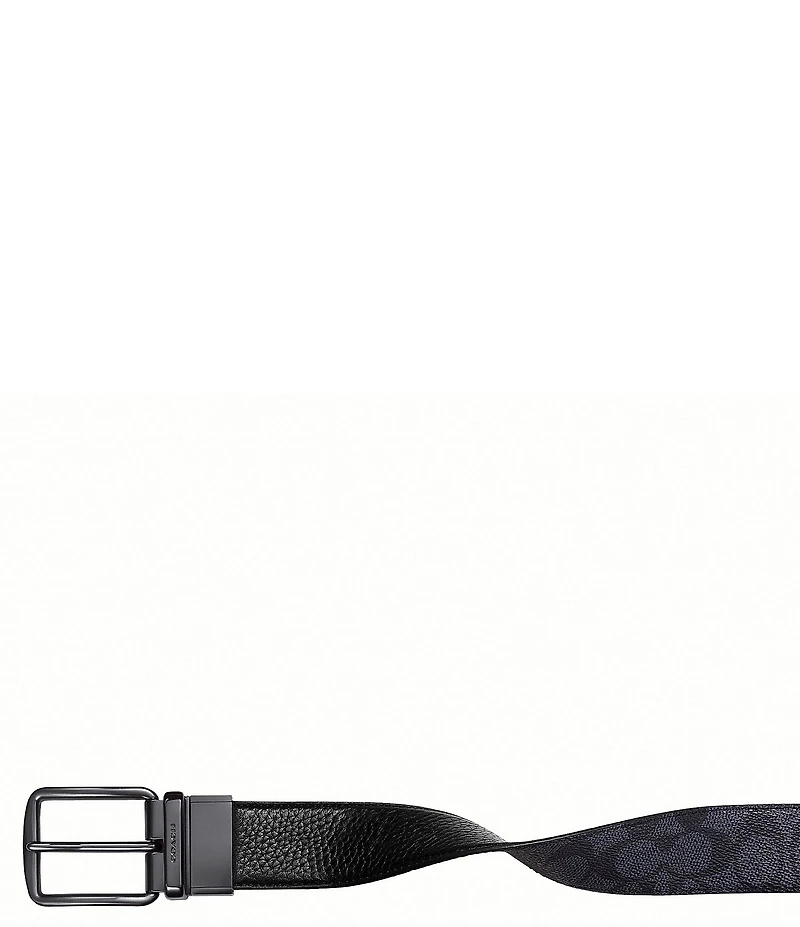 COACH Harness Buckle Reversible Belt