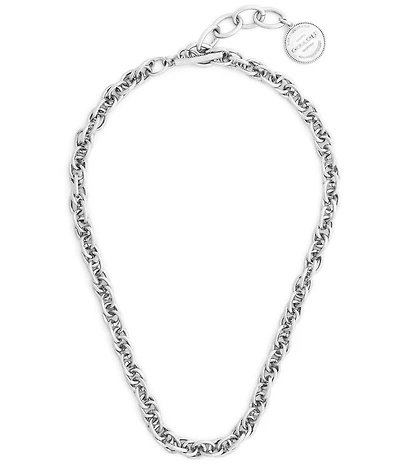 COACH Heritage Twist Link Collar Necklace