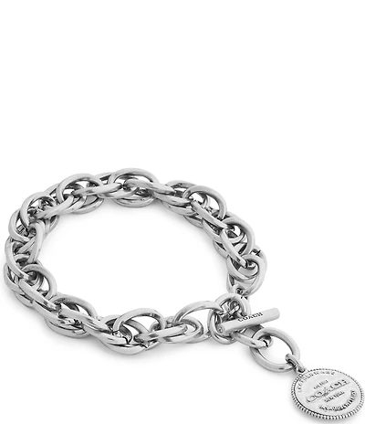COACH Heritage Twist Link Line Bracelet