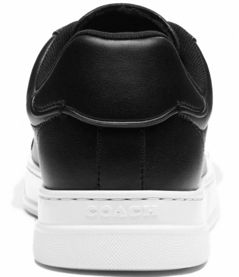 COACH Women's High Line Leather Lace Up Sneakers