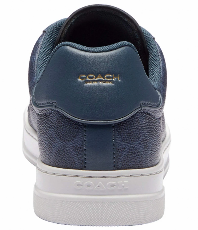 COACH Women's High Line Signature Logo Canvas Sneakers