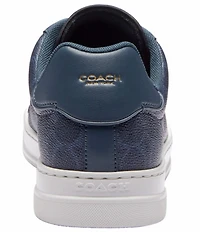 COACH Women's High Line Signature Logo Canvas Sneakers