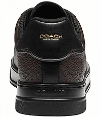 COACH Women's High Line Signature Logo Coated Canvas Sneakers