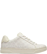 COACH Women's High Line Signature Logo Coated Canvas Sneakers