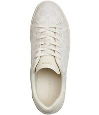 COACH Women's High Line Signature Logo Coated Canvas Sneakers
