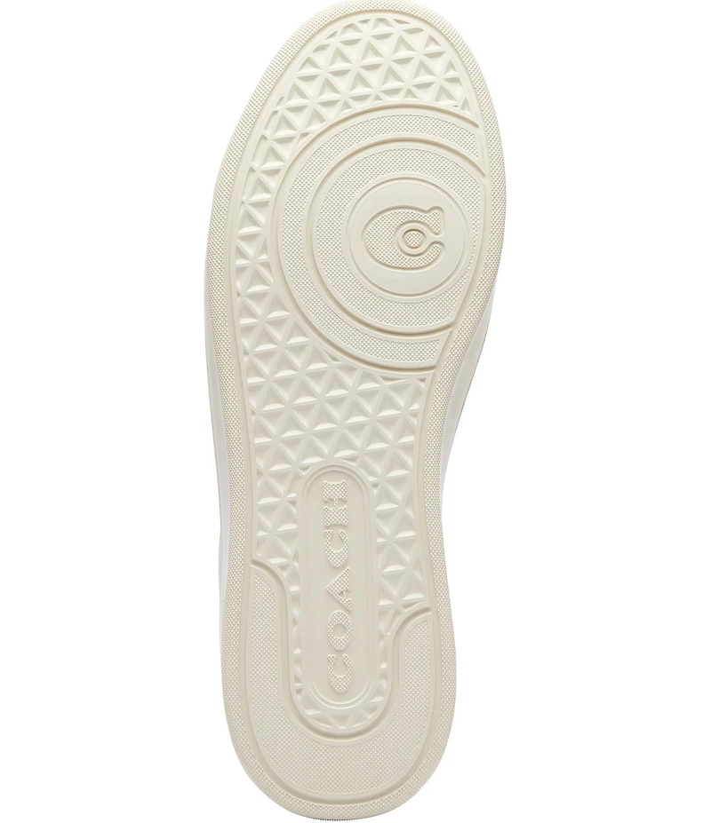 COACH Women's High Line Signature Logo Coated Canvas Sneakers