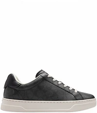 COACH Women's High Line Signature Logo Coated Canvas Sneakers