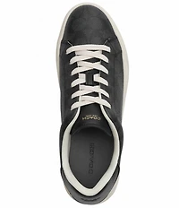 COACH Women's High Line Signature Logo Coated Canvas Sneakers