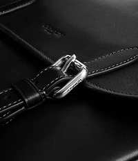 COACH Hitch Full-Grain Leather Messenger Bag