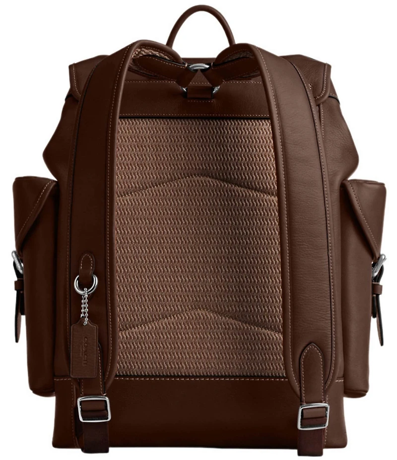 COACH Hitch Leather Backpack