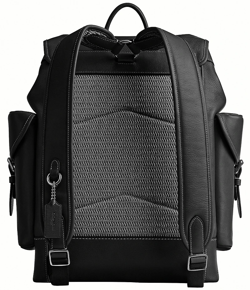 COACH Hitch Leather Backpack