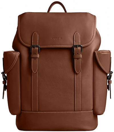 COACH Hitch Leather Backpack