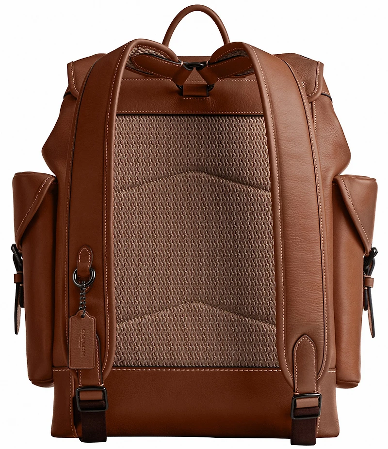 COACH Hitch Leather Backpack