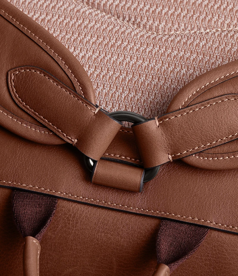 COACH Hitch Leather Backpack