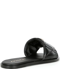 COACH Holly Quilted Leather Slide Sandals