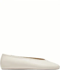 COACH Houston Leather Ballet Flats