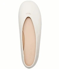 COACH Houston Leather Ballet Flats
