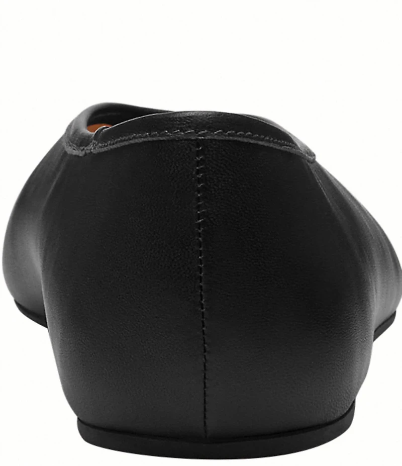 COACH Houston Leather Ballet Flats