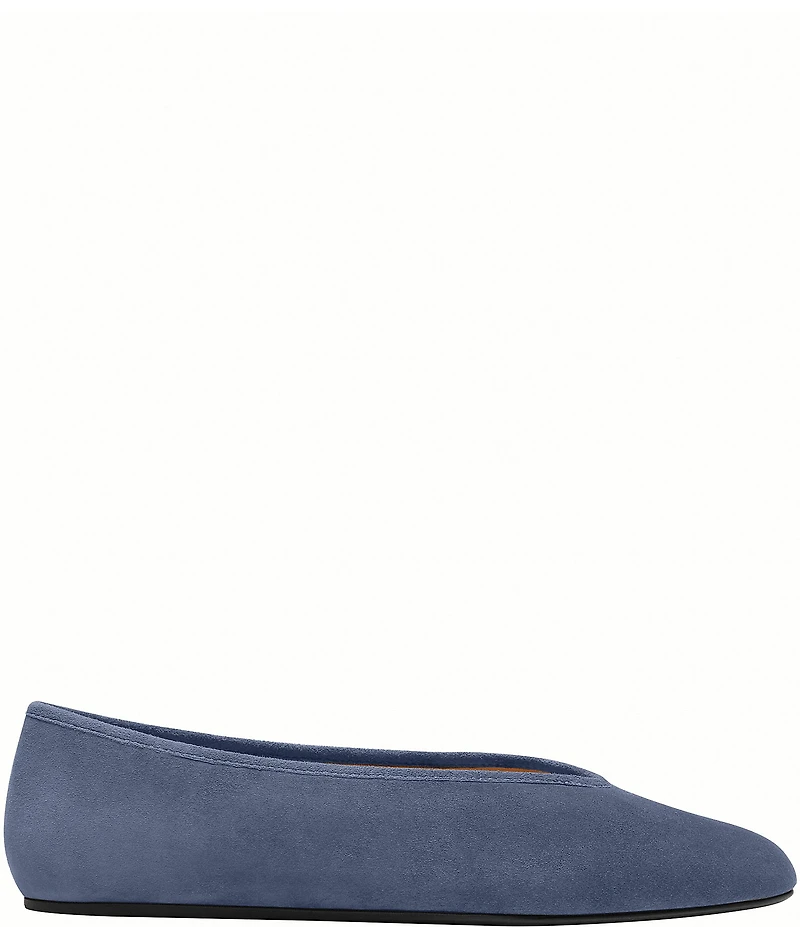 COACH Houston Suede Ballet Flats
