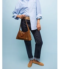 COACH Houston Suede Ballet Flats