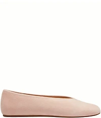 COACH Houston Suede Ballet Flats