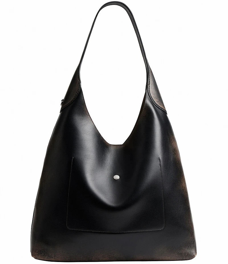 COACH Loved Leather Brooklyn 39 Hobo Tote Bag