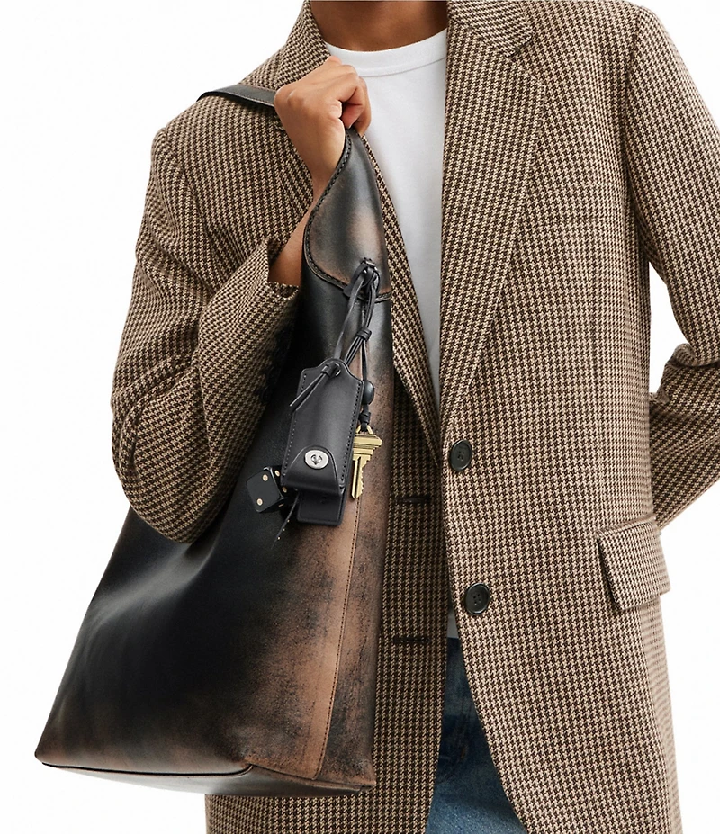 COACH Loved Leather Brooklyn 39 Hobo Tote Bag