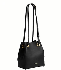 COACH Jade Leather Drawstring Bucket Bag