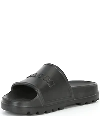 COACH Women's Jesse EVA Signature Logo Pool Slide Sandals