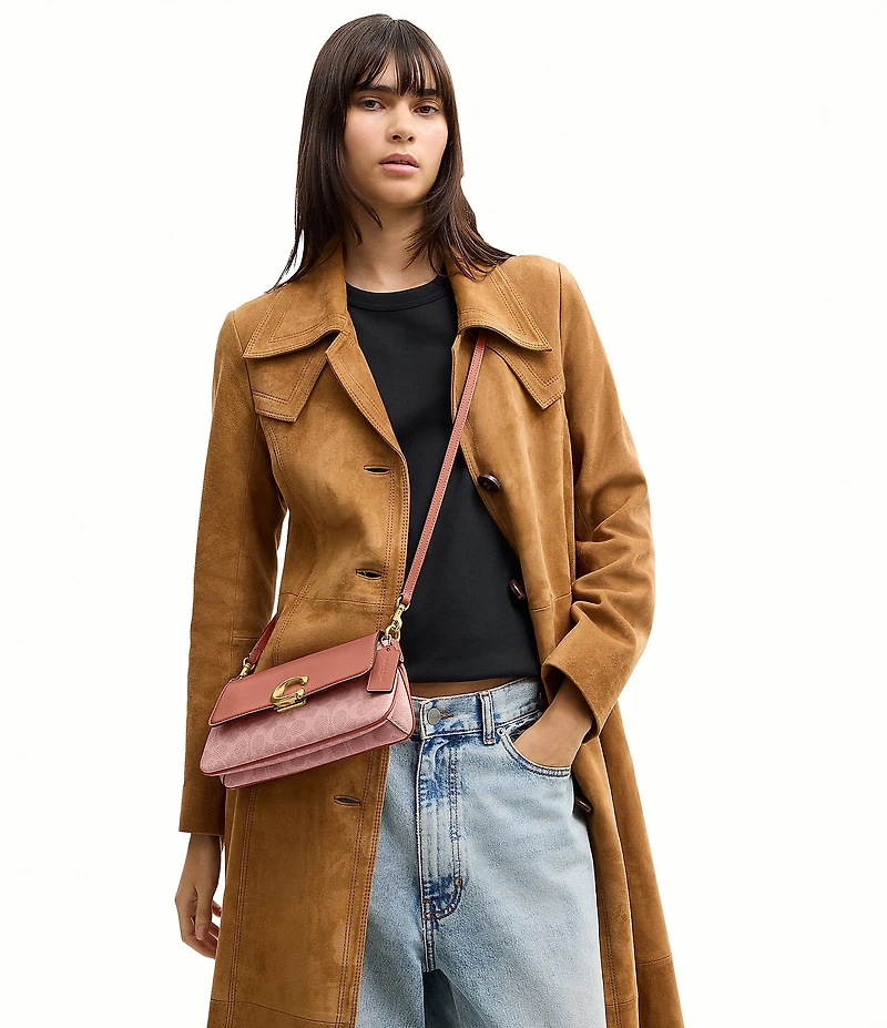 COACH Jet Signature Canvas Shoulder Bag