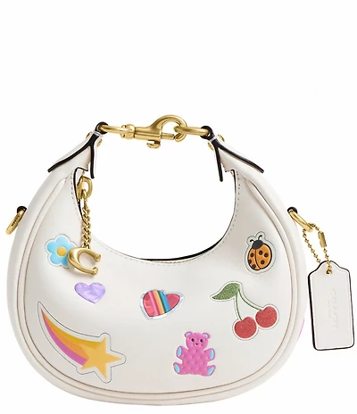 COACH Jonie Sticker Print Clutch