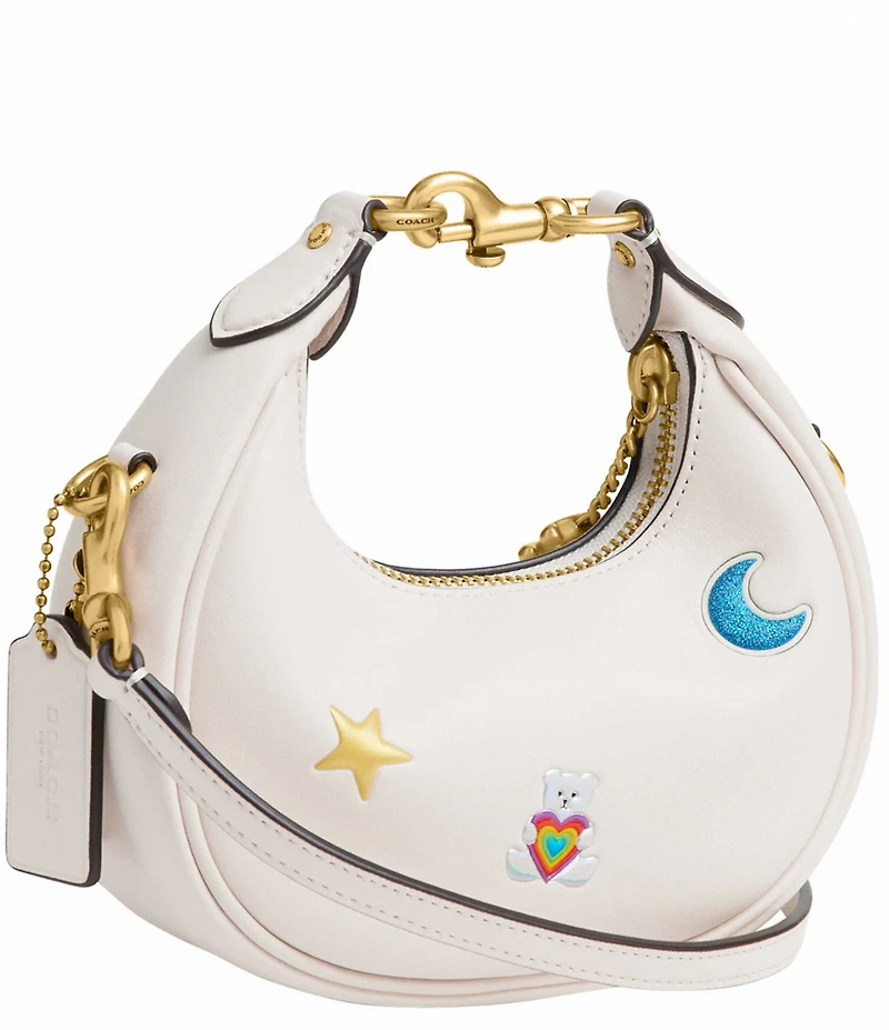 COACH Jonie Sticker Print Clutch