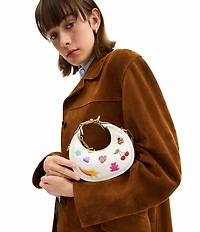 COACH Jonie Sticker Print Clutch