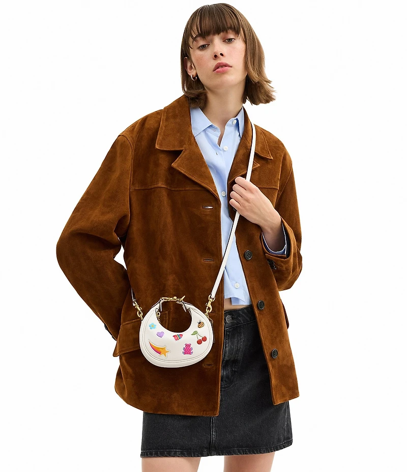 COACH Jonie Sticker Print Clutch