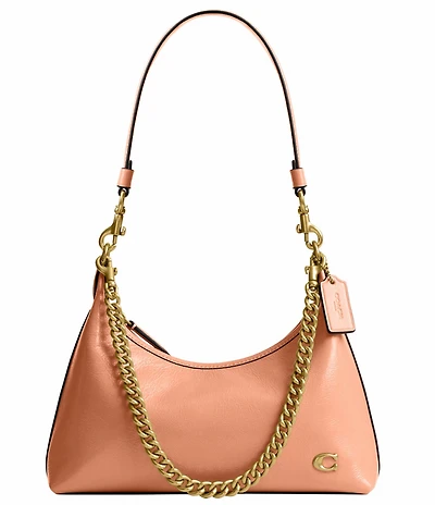 COACH Juliet 25 Glazed Leather Shoulder Bag